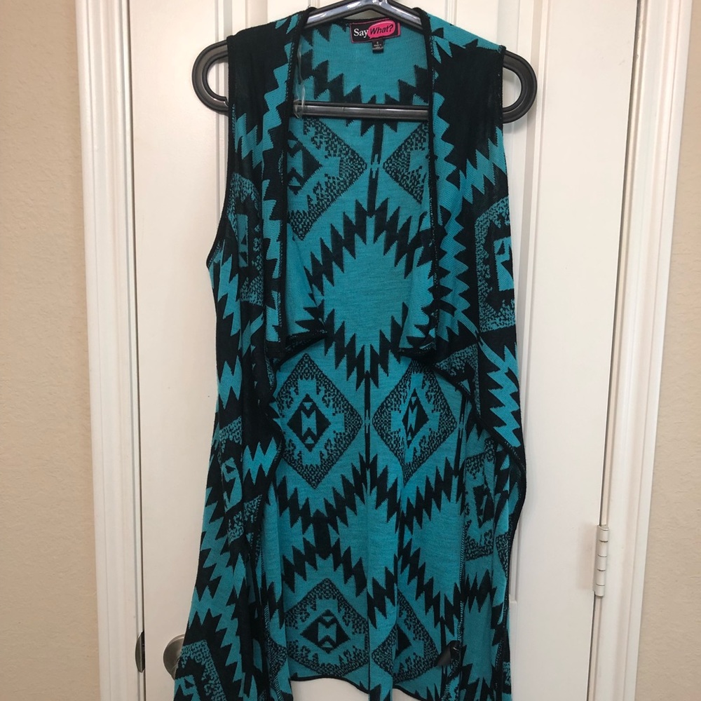 Women’s open front cardigan size Small